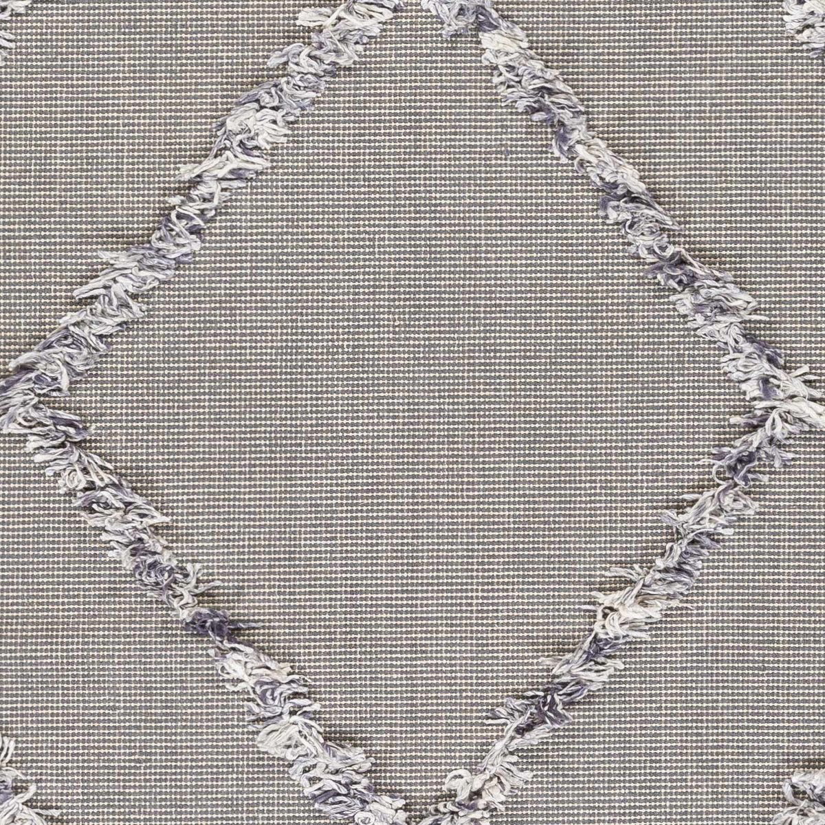 Needville Gray High-Low Rug - Clearance