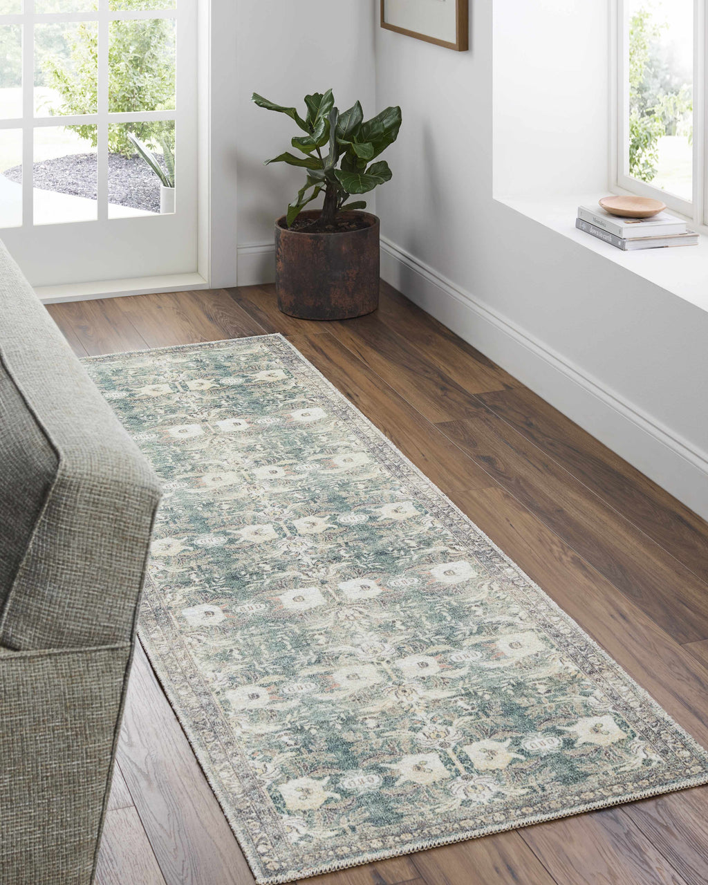 Walta Washable Area Rug