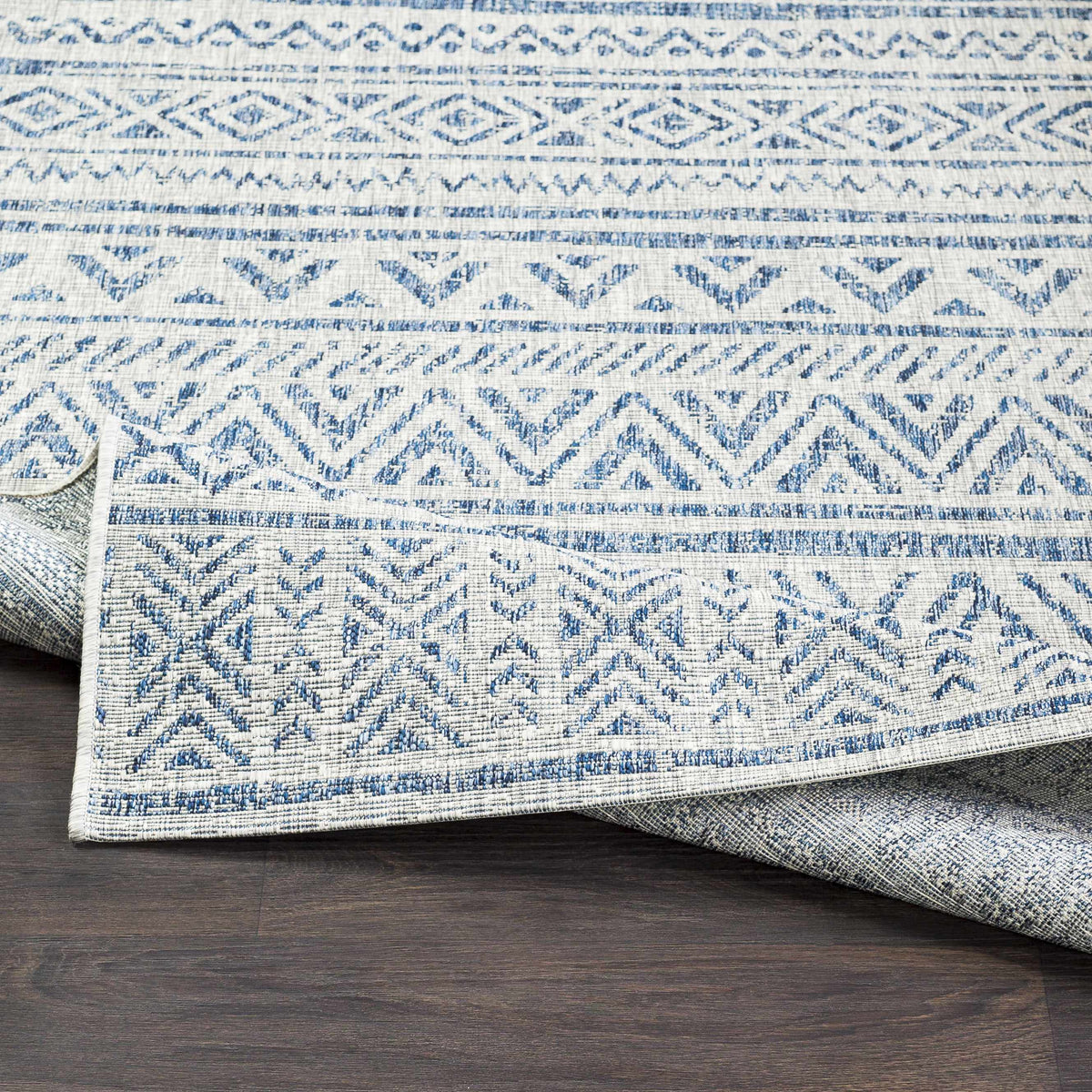 Novato All Over Pattern Performance Outdoor Rug