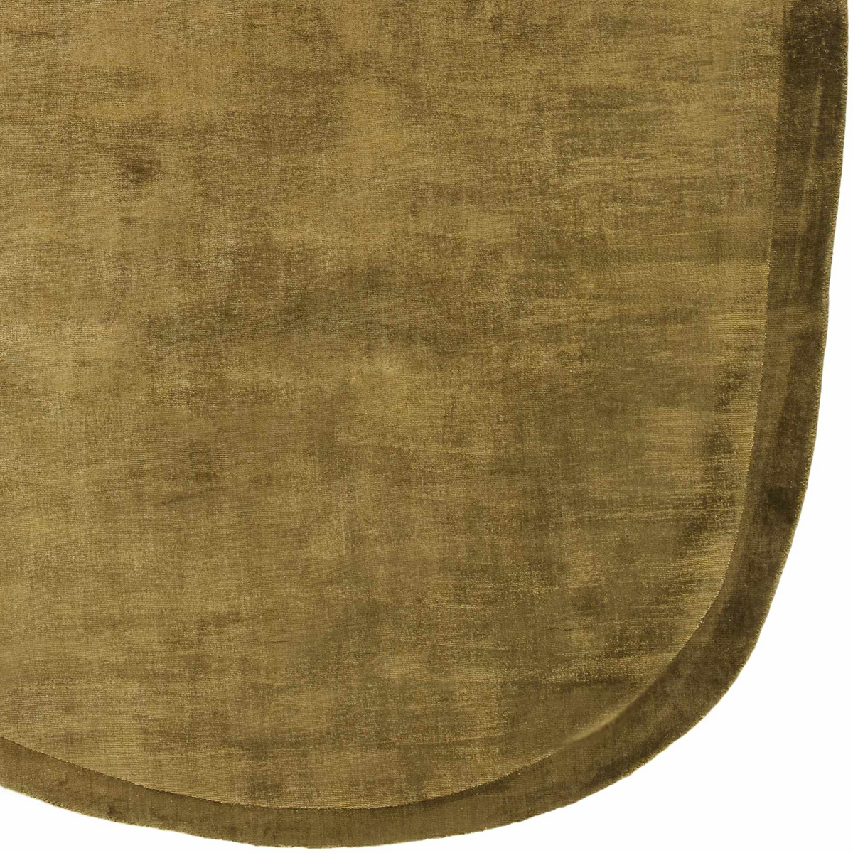 Kohou Green Solid Viscose Area Rug