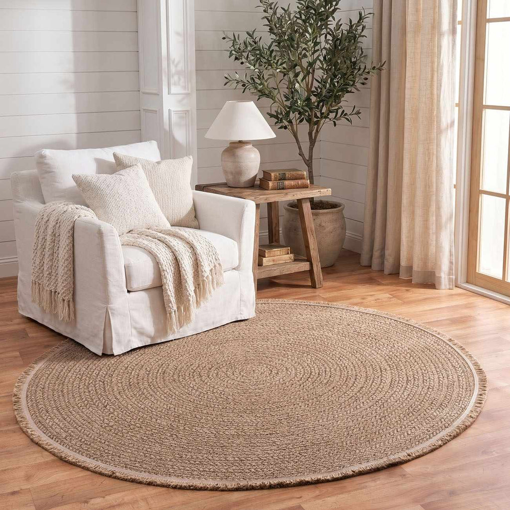 Fumiya Faux Jute Area Rug