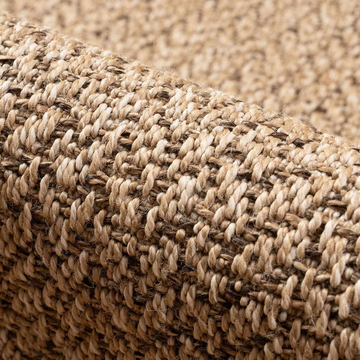 Fumiya Faux Jute Area Rug