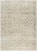Livabliss x Our PNW Home Rainier Damask Tan Washable Rug