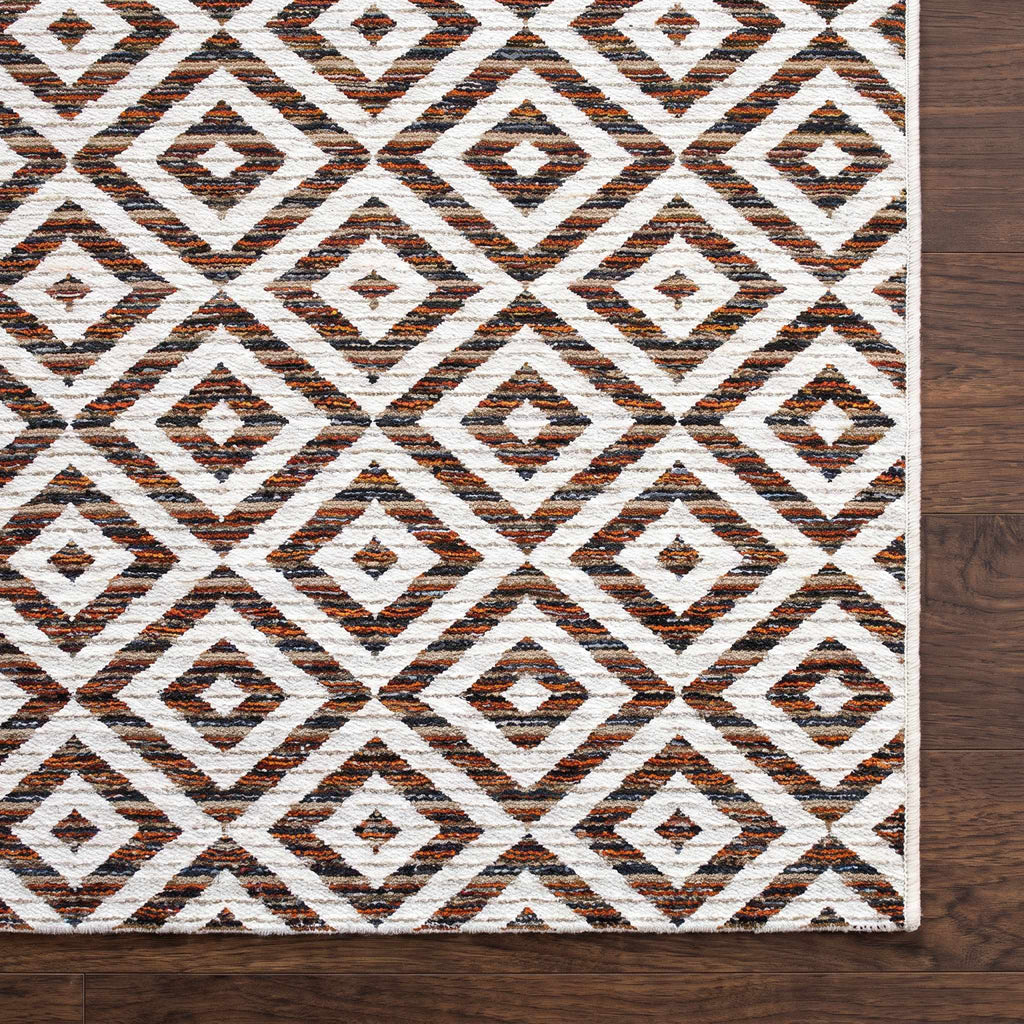 Gerwin  Beige Traditional Washable Area Rug