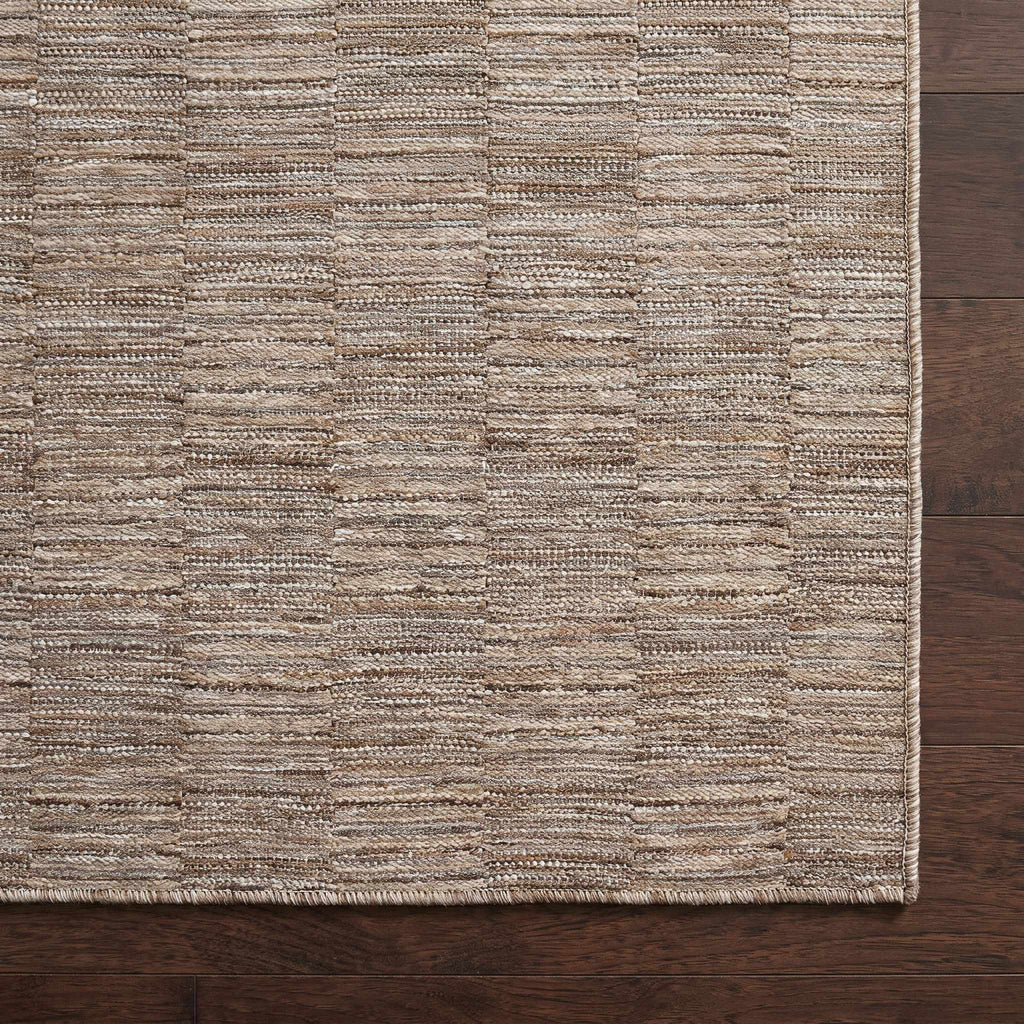 Desdra  Taupe Traditional Washable Area Rug