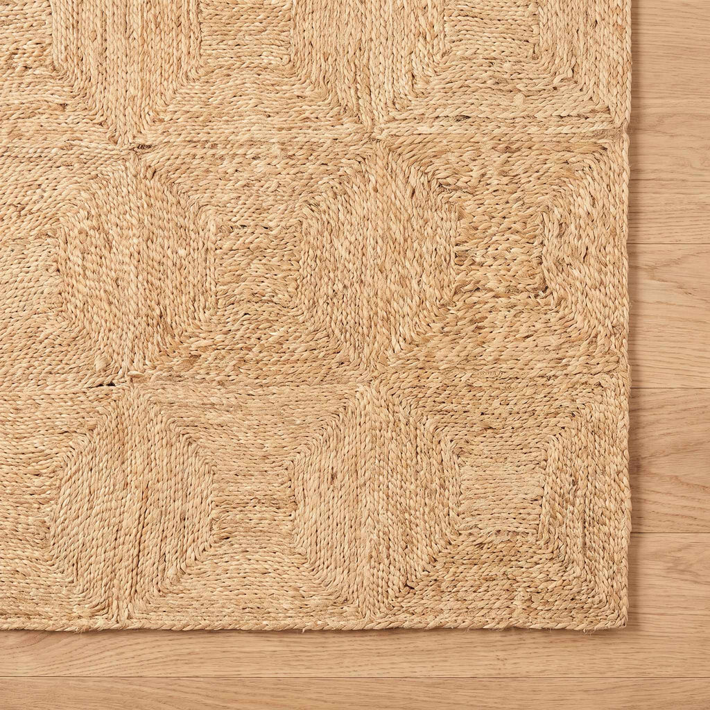 Donagh Brown Geometric Area Rug