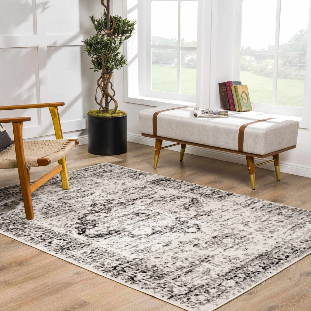 Park Black&Gray Area Rug - Clearance