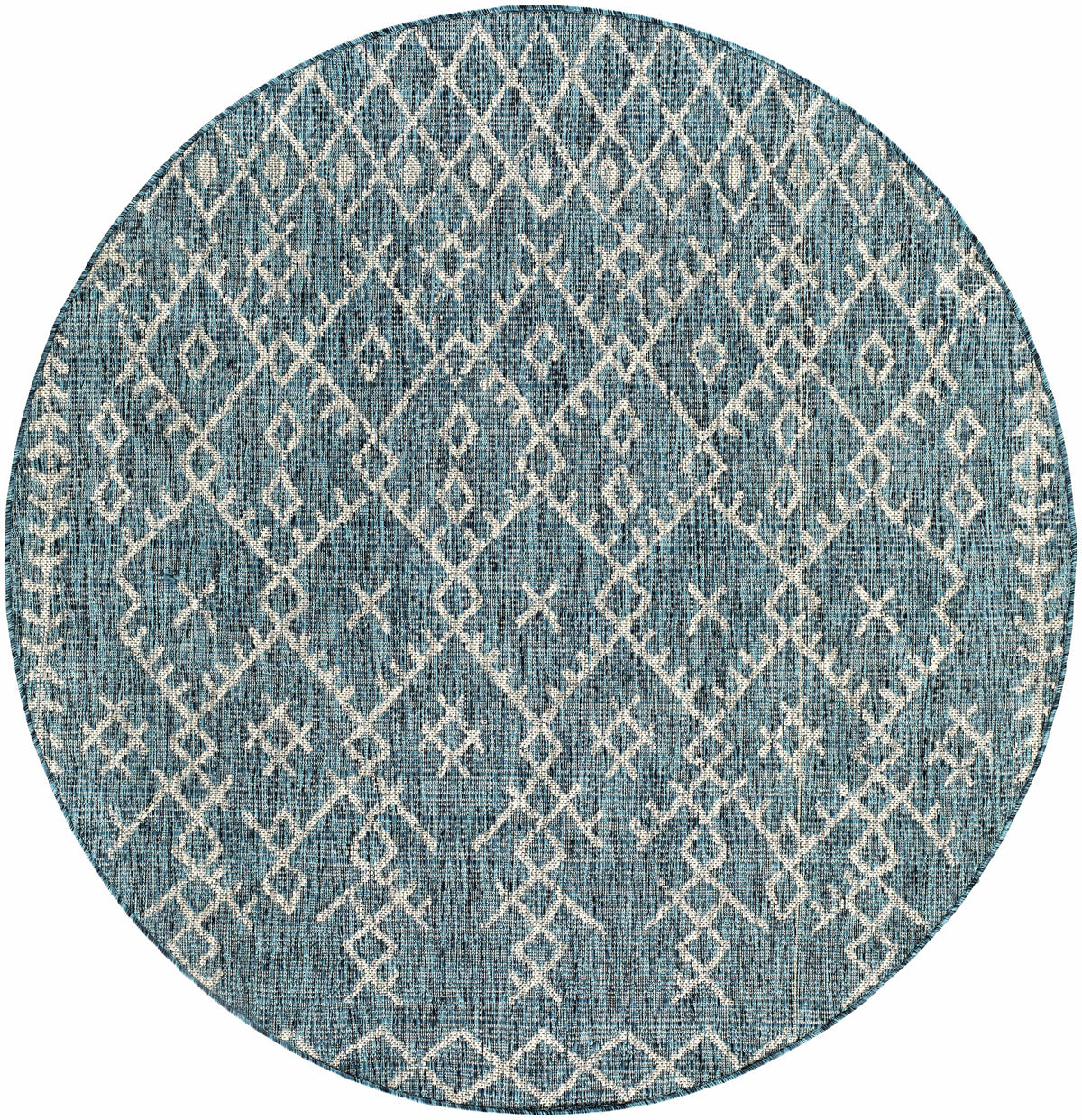 Maunawili Aqua Nordic Outdoor Rug