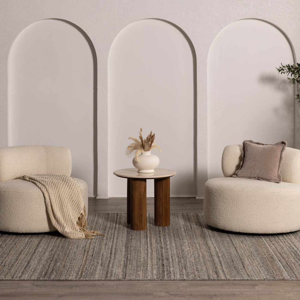 Capote Stone Gray Area Rug