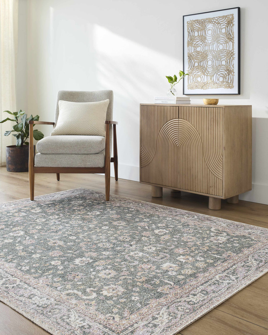 Anando Washable Area Rug