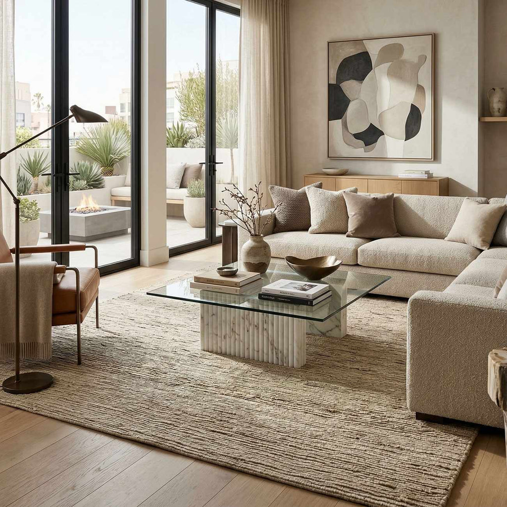 Tegyli Modern Minimalist Handmade Area Rug