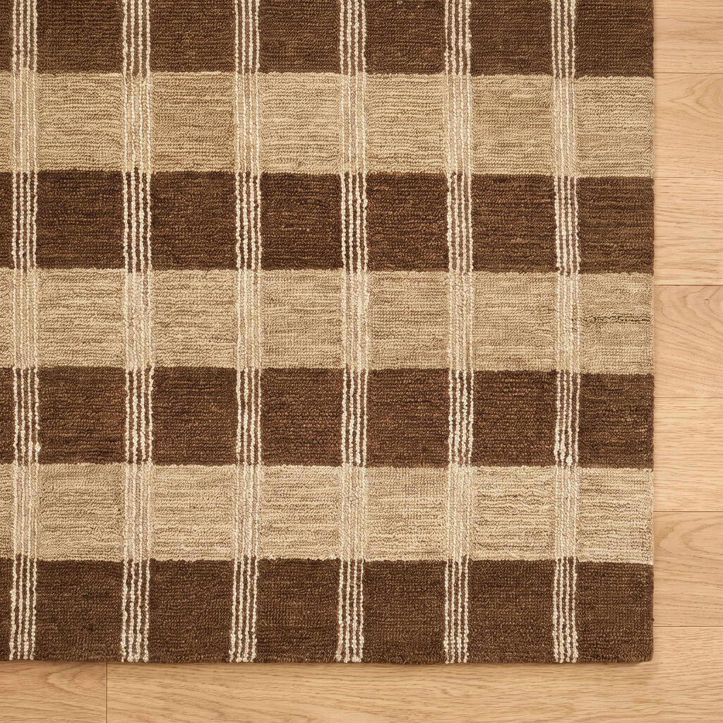 Aigurande Modern Art Deco Handmade Area Rug