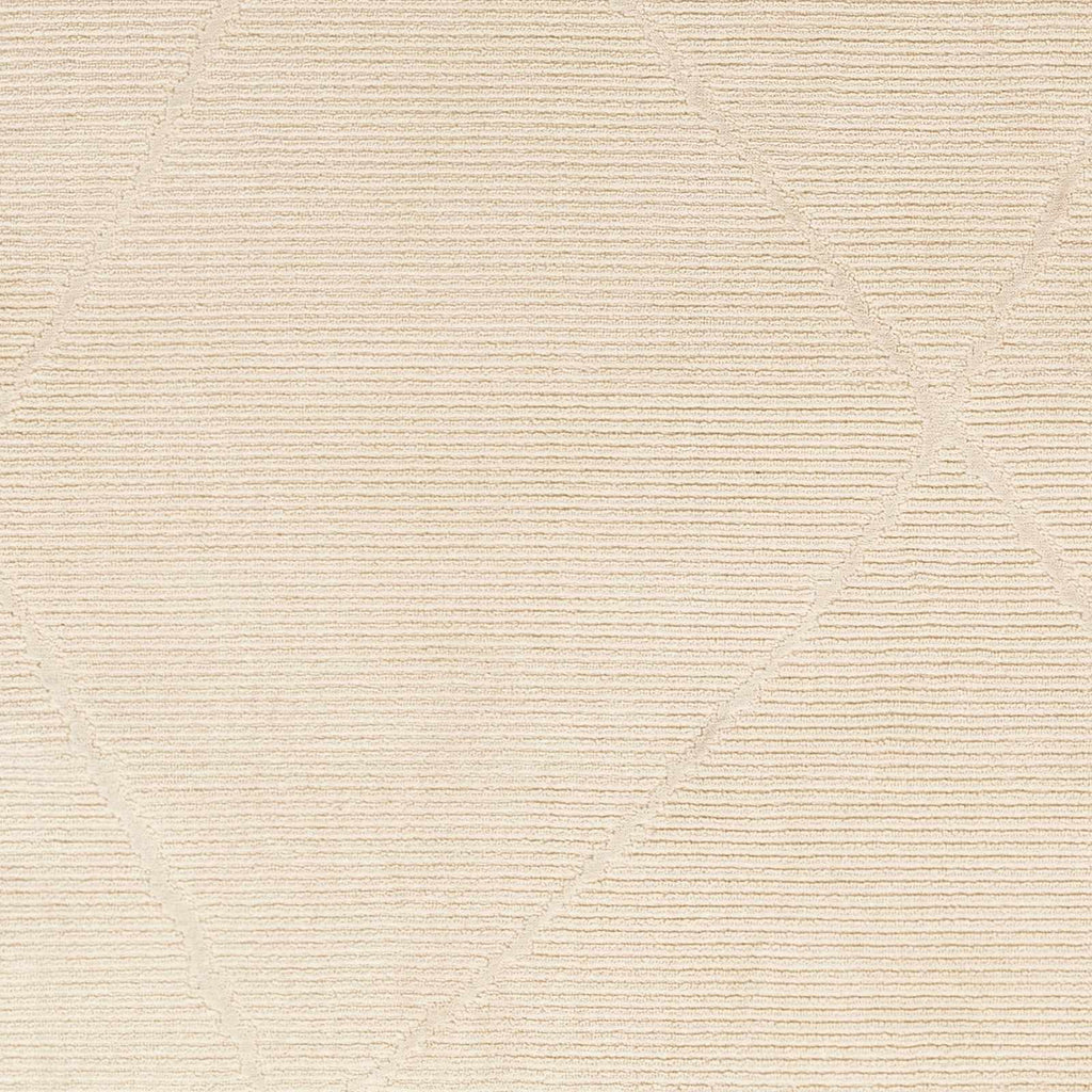 Aldis Cream Plush Textured Washable Rug