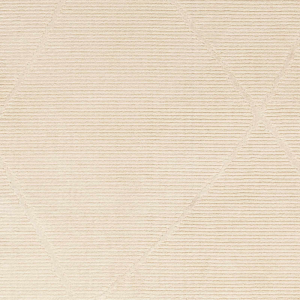 Aldis Cream Plush Textured Washable Rug