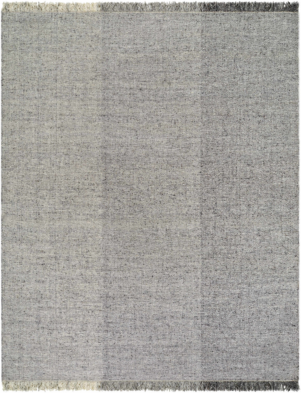 Penha Gray Monochrome Wool Area Rug - Clearance