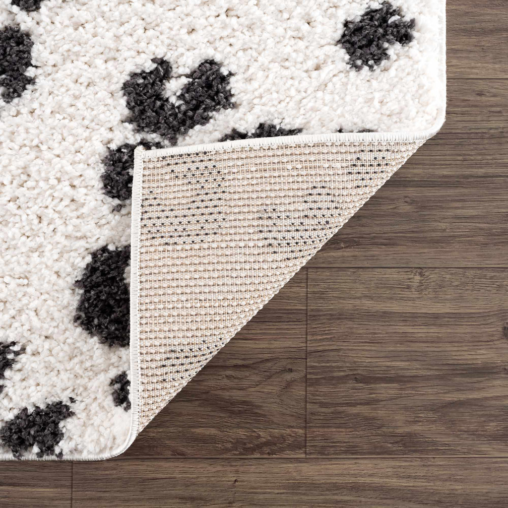 Zhen Black Spots Leopard Rug - Clearance