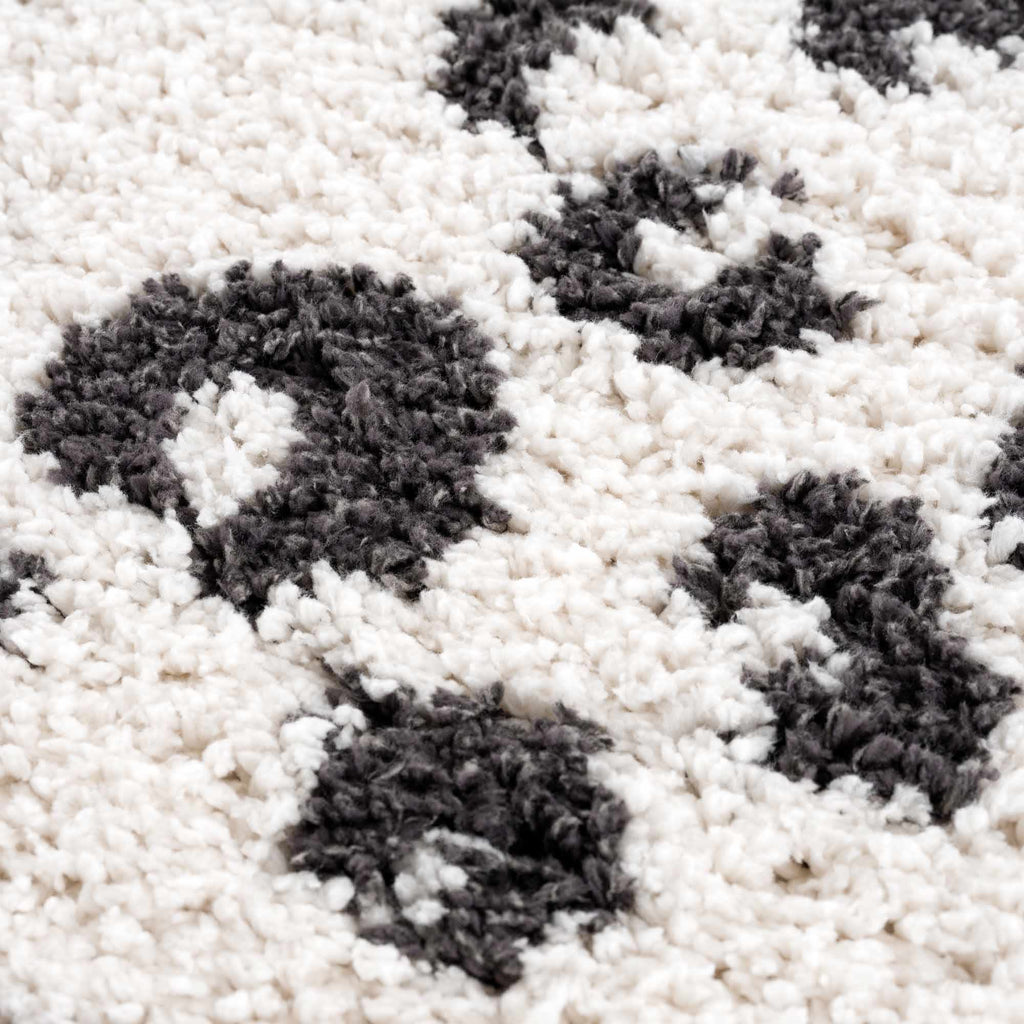 Zhen Black Spots Leopard Rug - Clearance