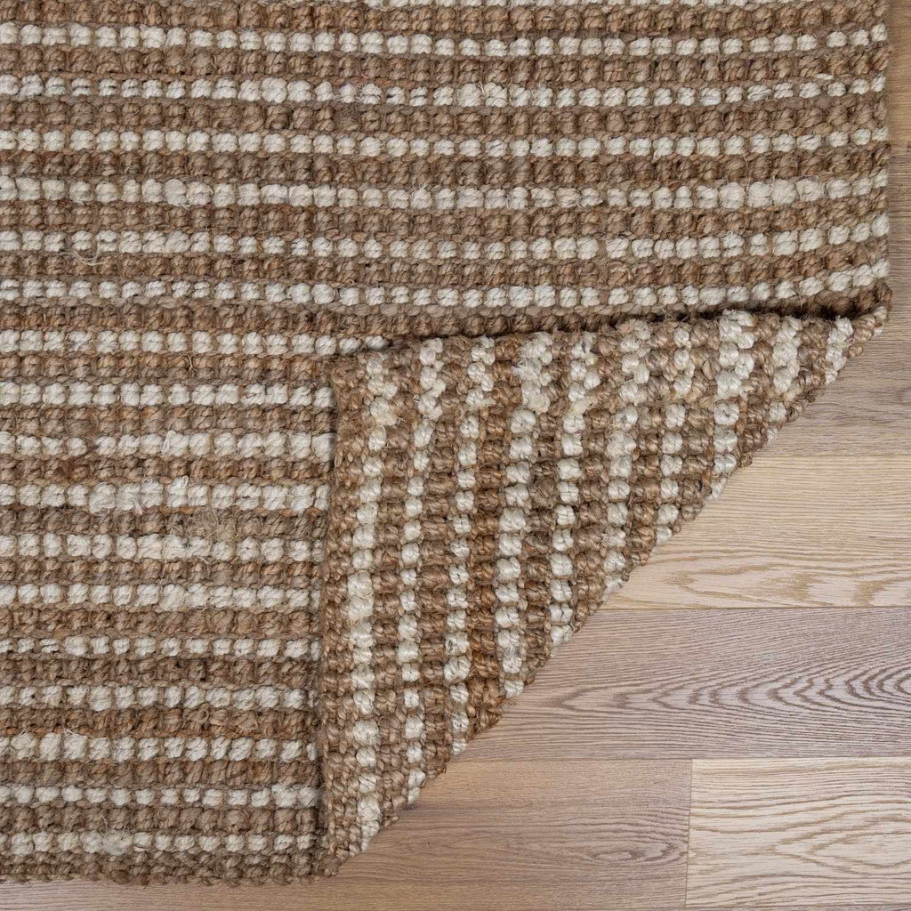 Ambel Tan Camel Jute Area Rug