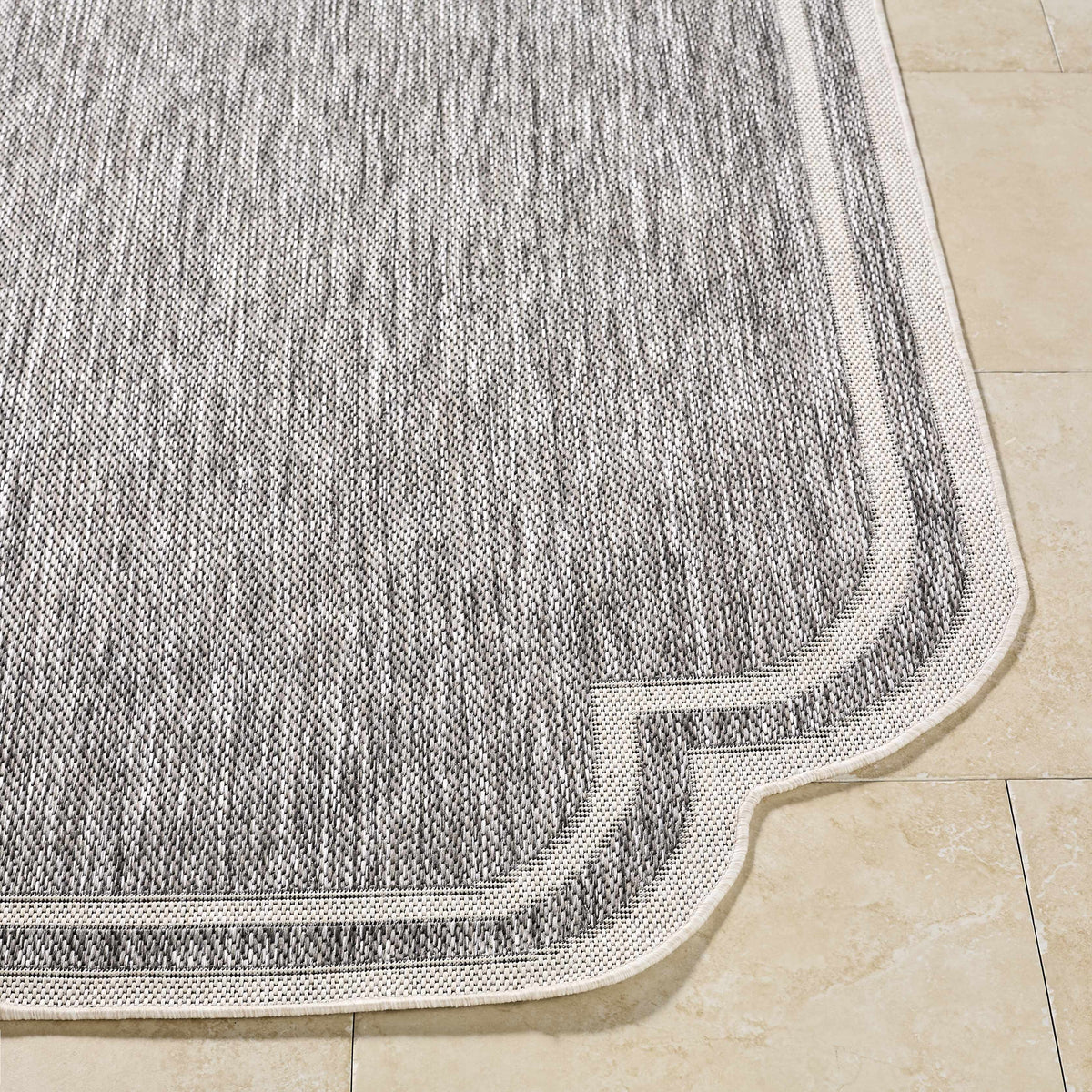 Arnola Gray Outdoor Rug