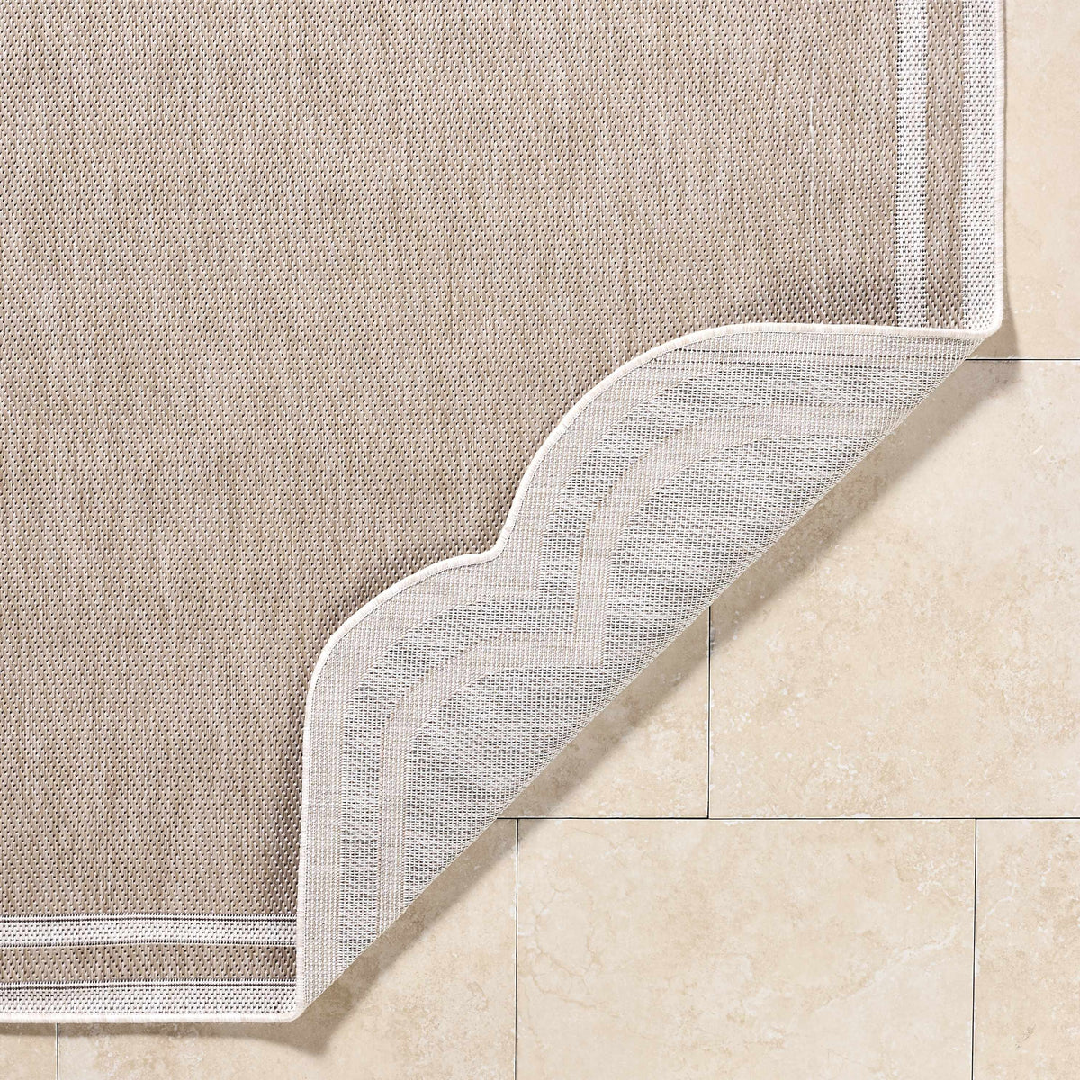 Arnola Tan Outdoor Rug