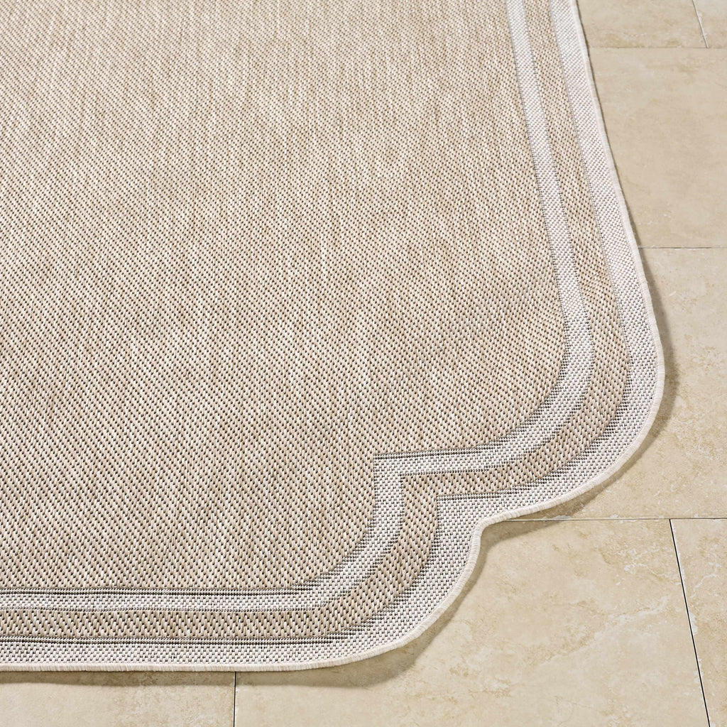 Arnola Tan Outdoor Rug