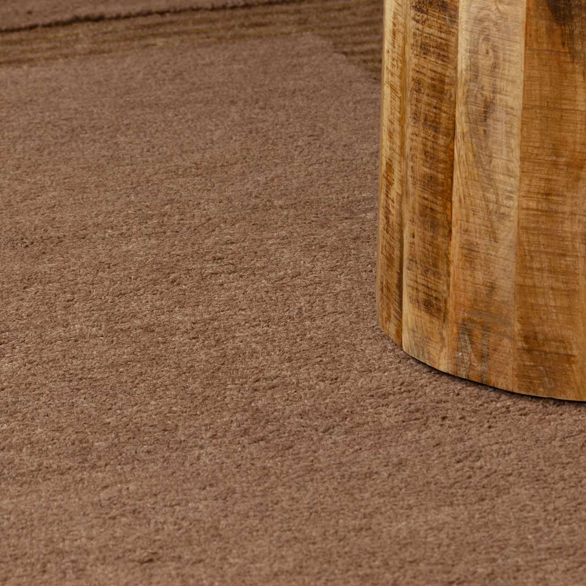 Gurib Border Modern Hand Tufted Wool Area Rug