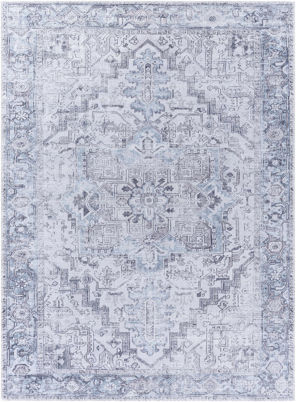 Nadia Silver Gray Area Rug - Clearance