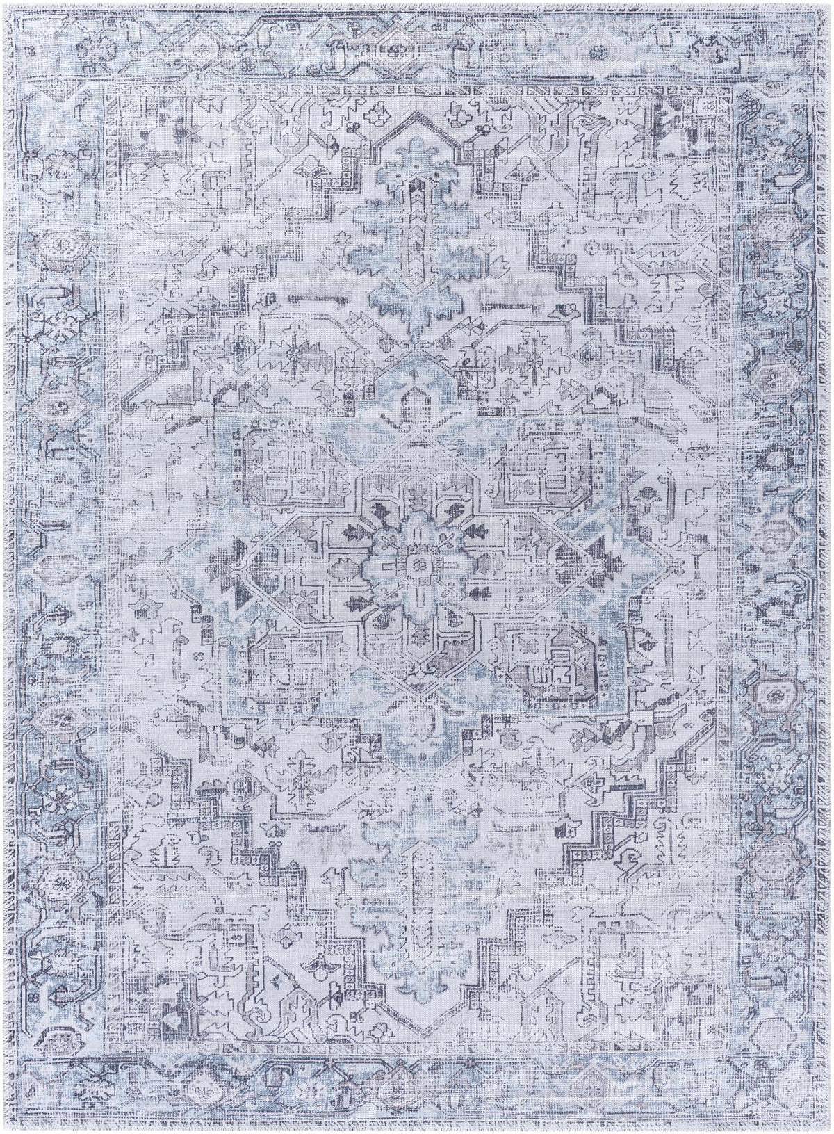 Nadia Silver Gray Area Rug - Clearance