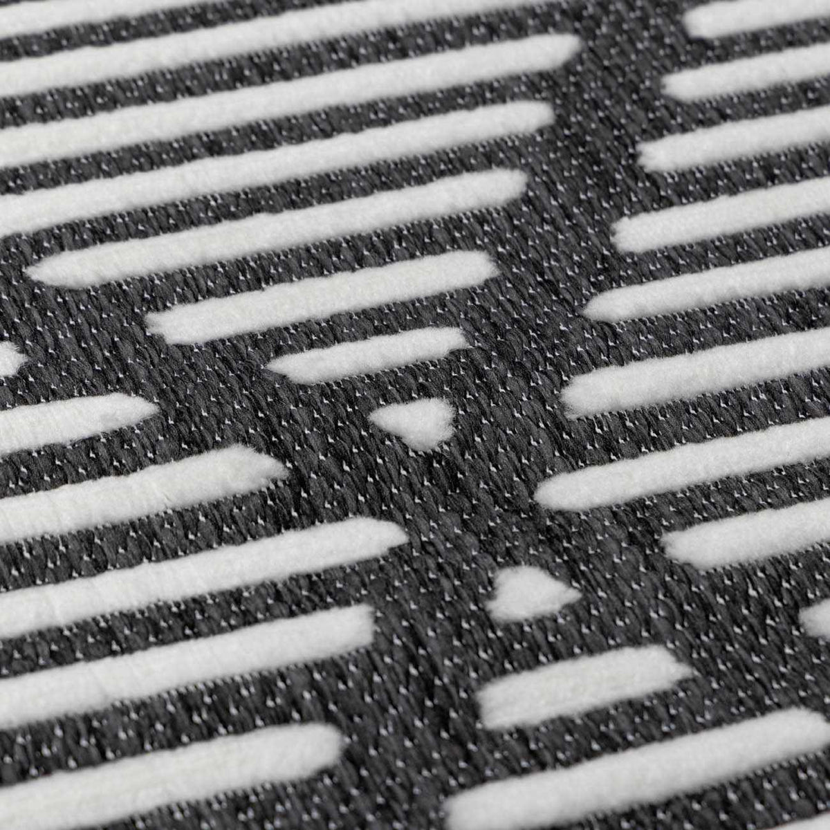 Anah 3D Black Outdoor Rug