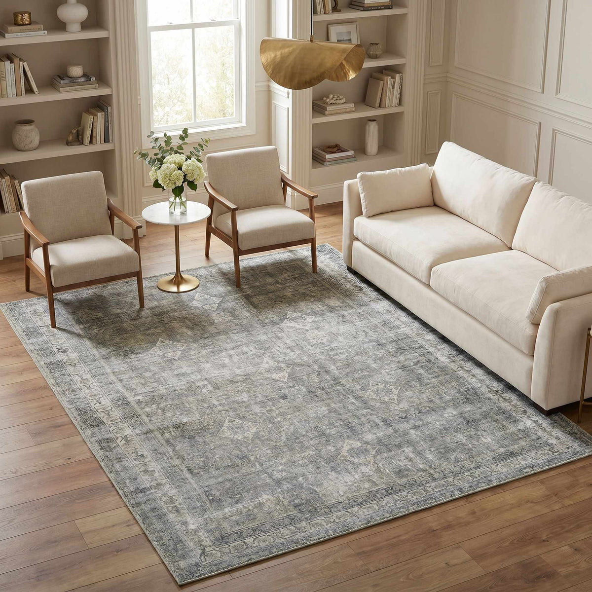 Kelda Washable Area Rug