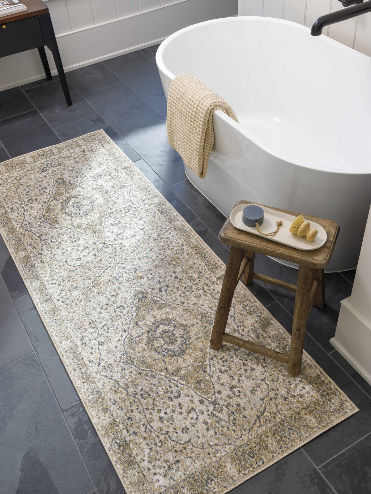 Cara Flat Pile Washable Rug