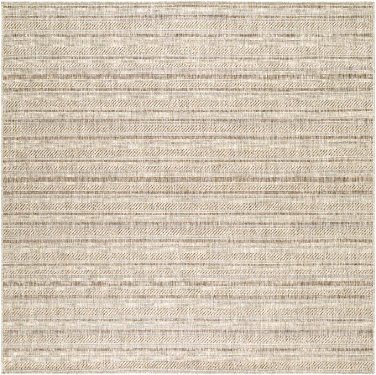 Sultanhisar Striped Nordic Outdoor Rug