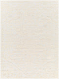 Beren Cream Washable Area Rug - Clearance