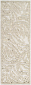 Keto Beige Washable Area Rug