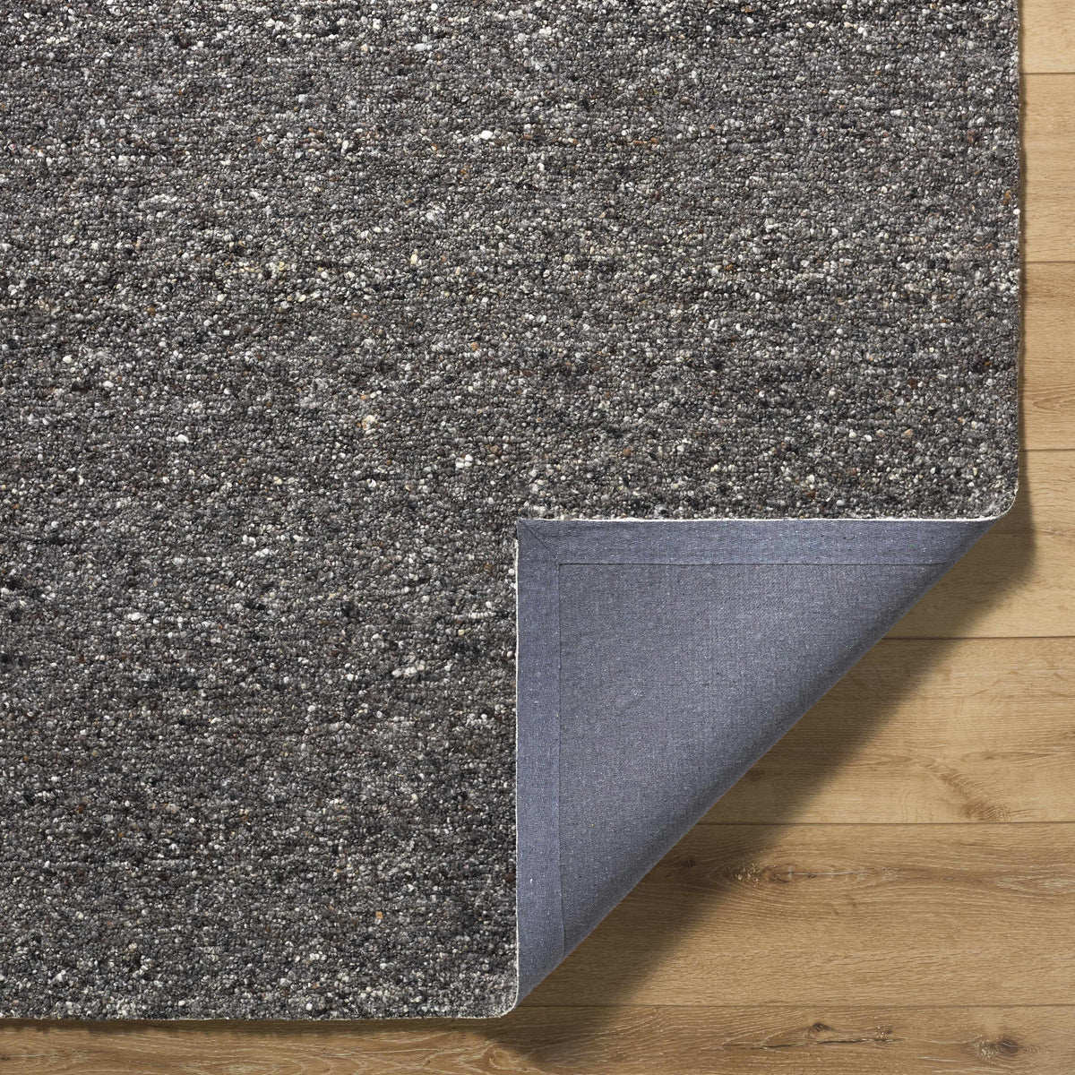 Sevan Black Wool Area Rug