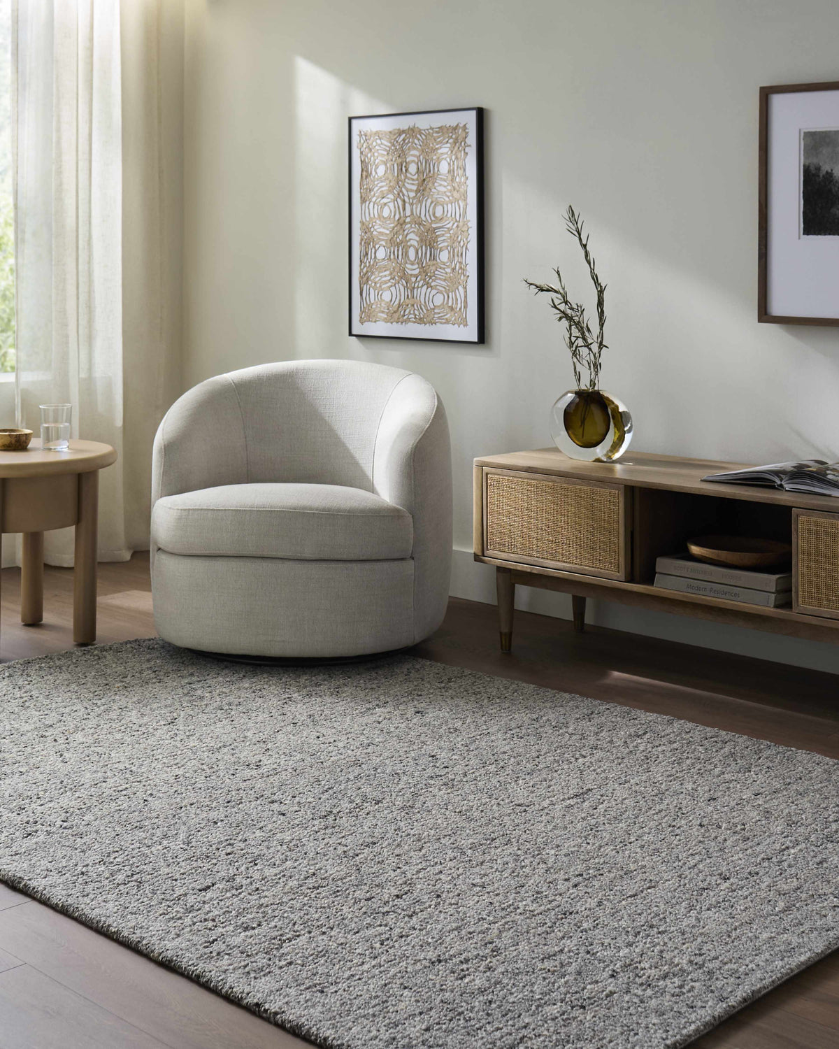 Sevan Gray Wool Area Rug