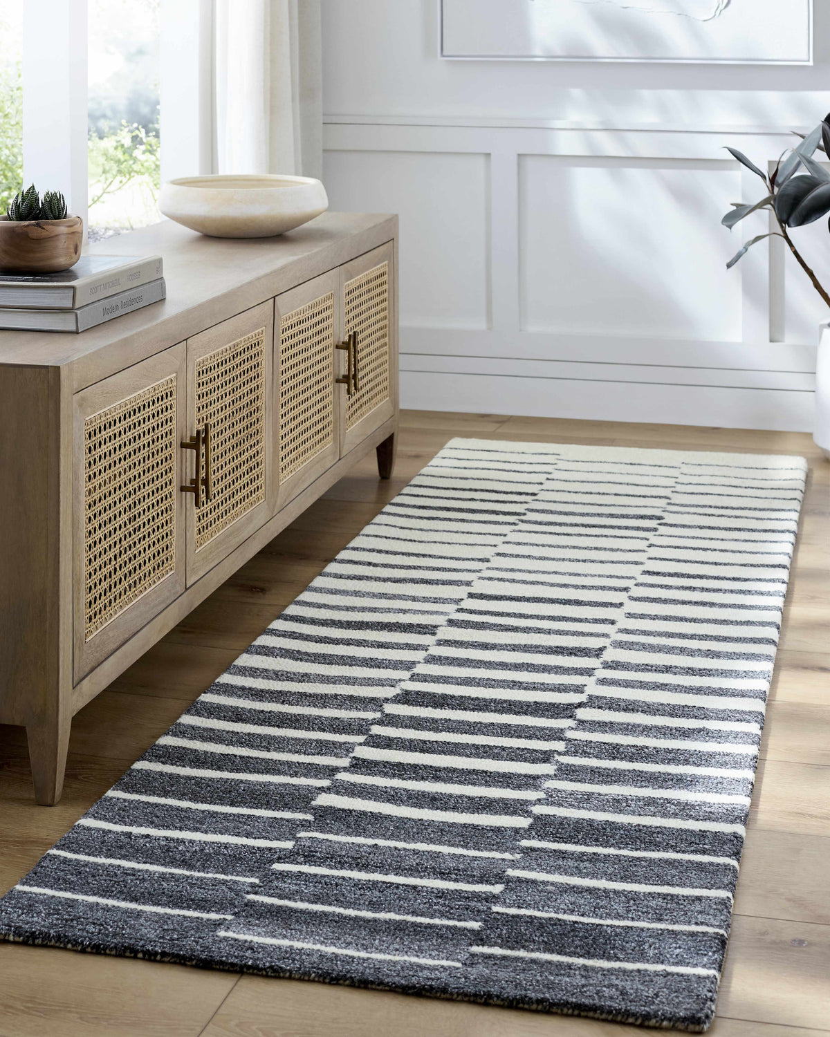 Gawel Charcoal Area Rug