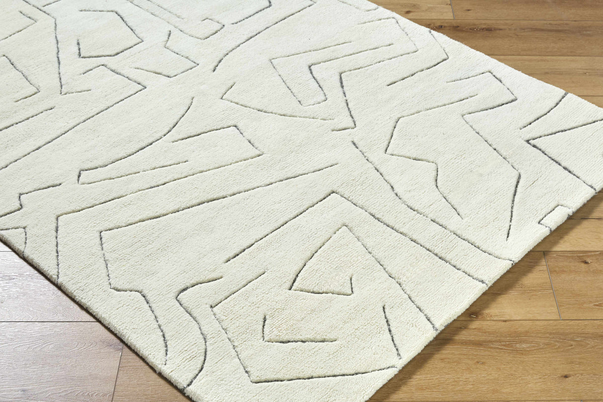 Mony Charcoal Area Rug