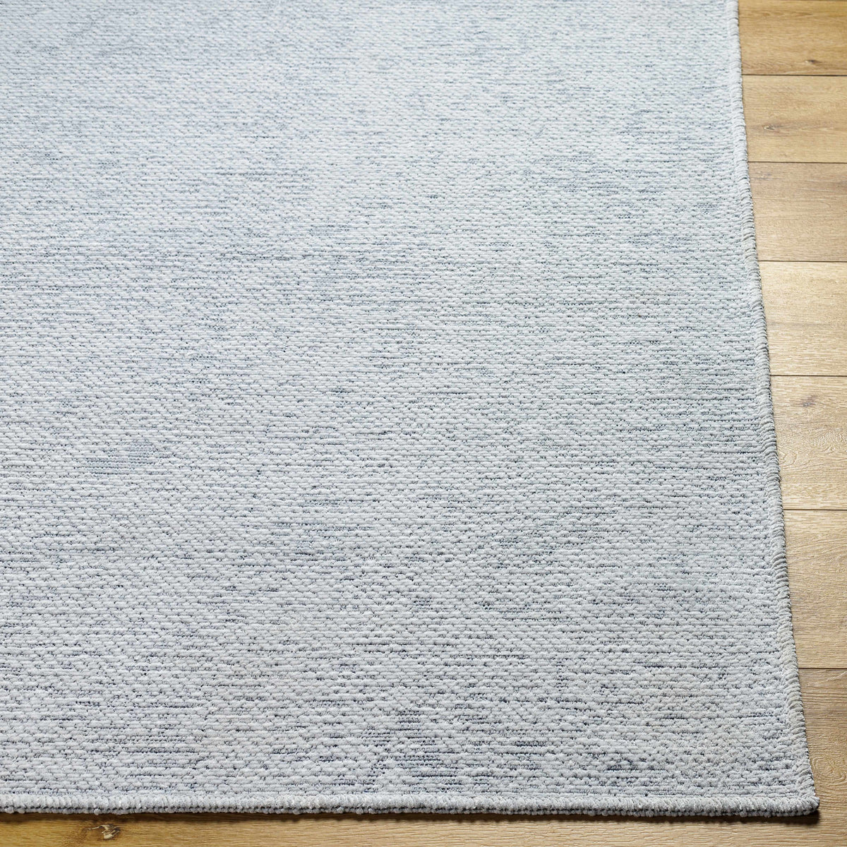 Isako Light Blue Solid Washable Rug - Clearance