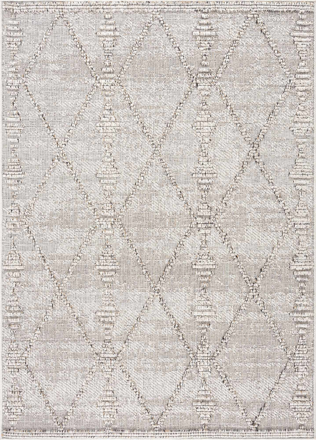 Nyla Bone Indoor & Outdoor Rug - 2x3 - Clearance