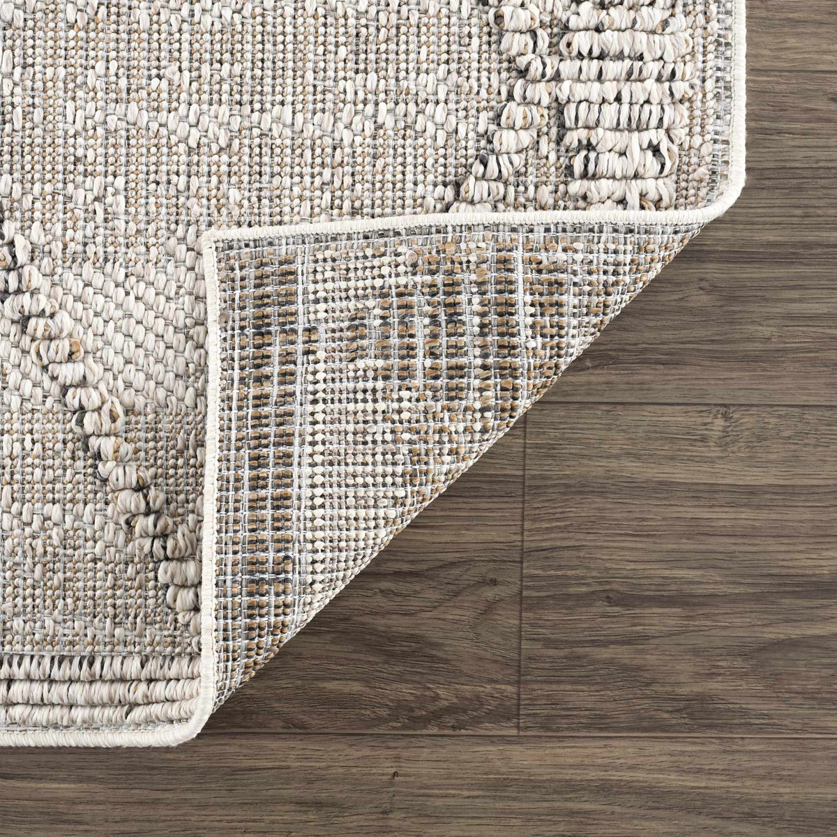 Nyla Bone Indoor & Outdoor Rug - 2x3 - Clearance