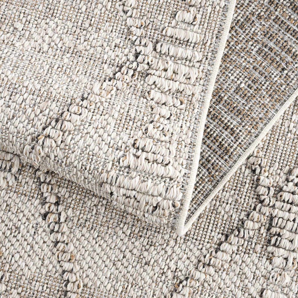 Nyla Bone Indoor & Outdoor Rug - 2x3 - Clearance