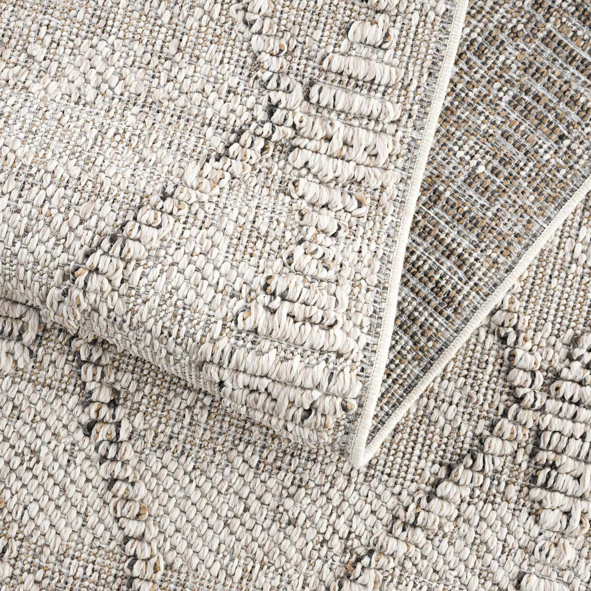 Nyla Bone Indoor & Outdoor Rug - 2x3 - Clearance