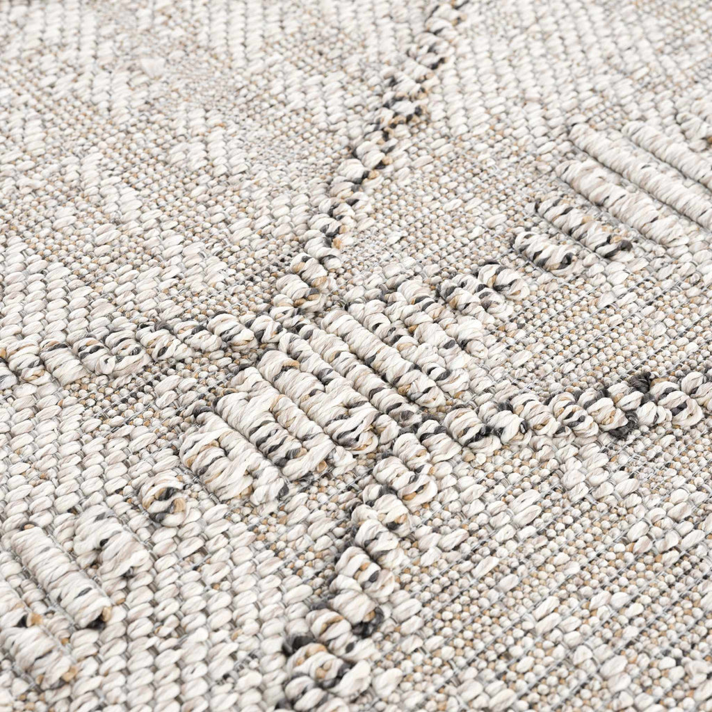Nyla Bone Indoor & Outdoor Rug - 2x3 - Clearance
