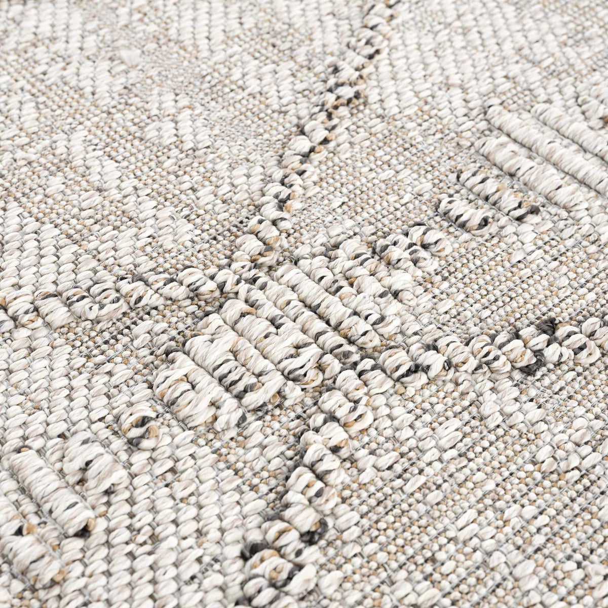 Nyla Bone Indoor & Outdoor Rug - 2x3 - Clearance