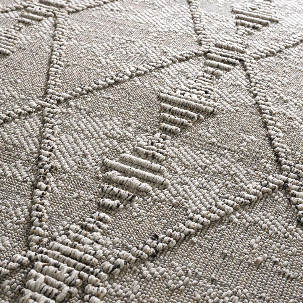 Nyla Bone Indoor & Outdoor Rug - 2x3 - Clearance