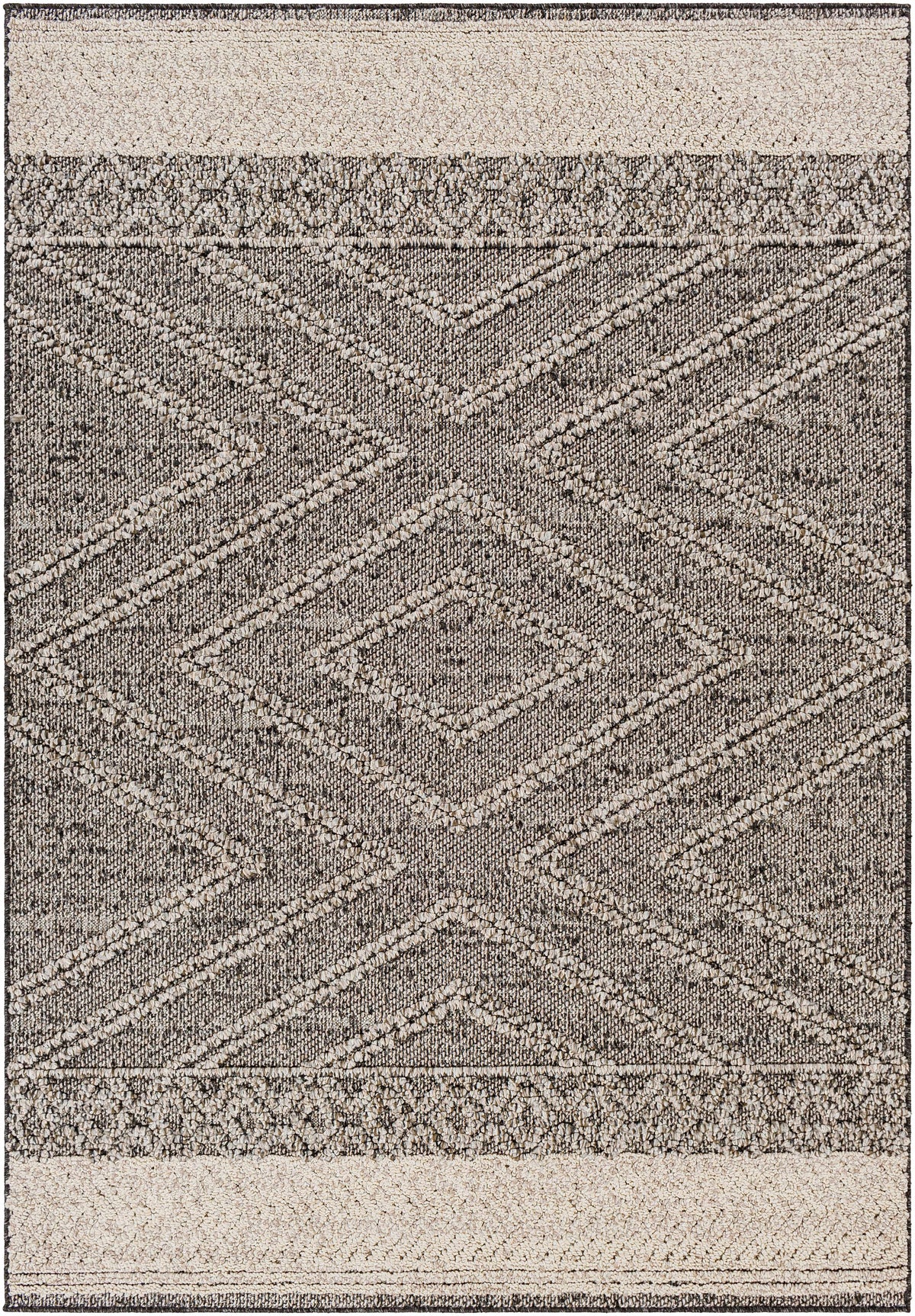 Areli Beige / Brown Outdoor Rug - Clearance