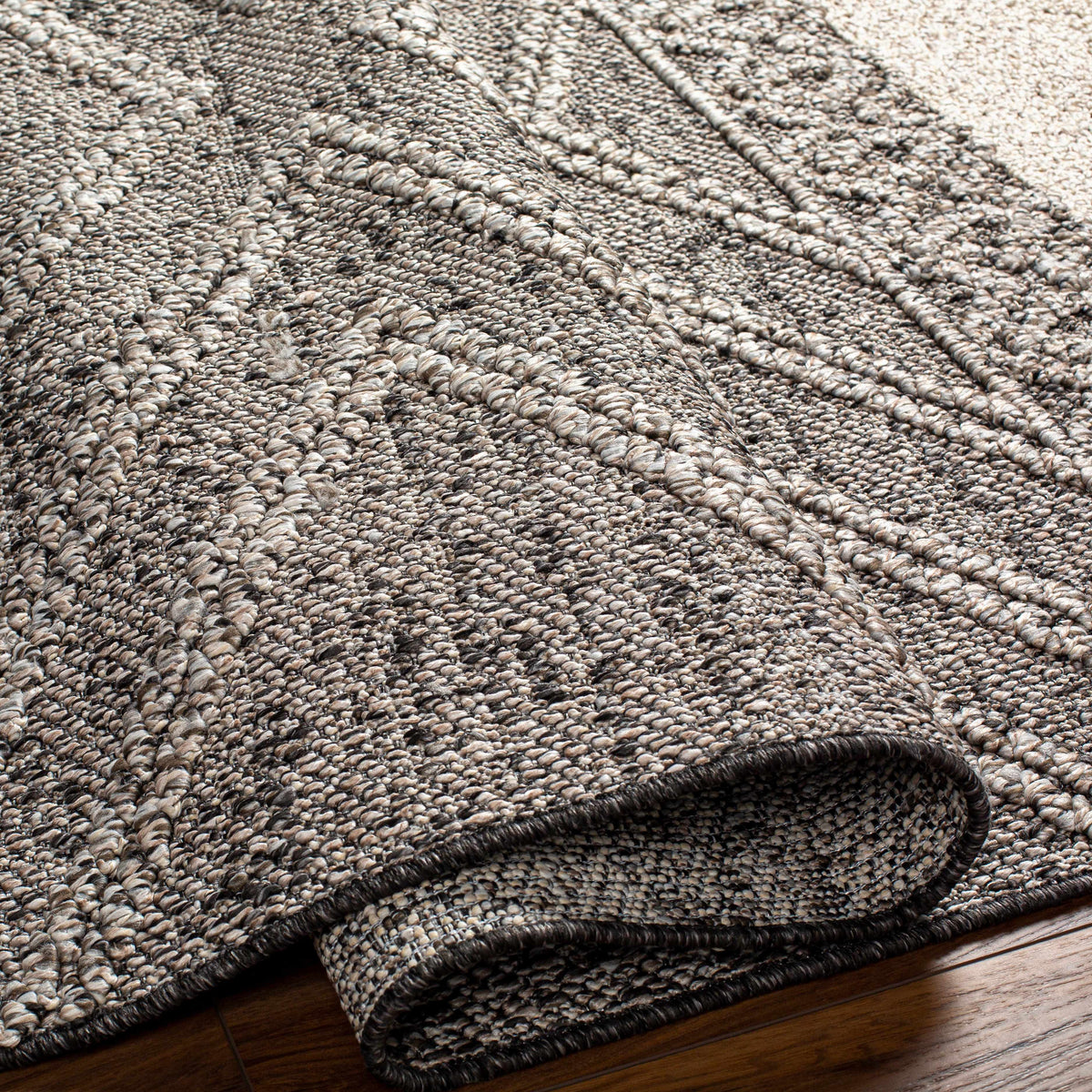 Areli Beige / Brown Outdoor Rug - Clearance
