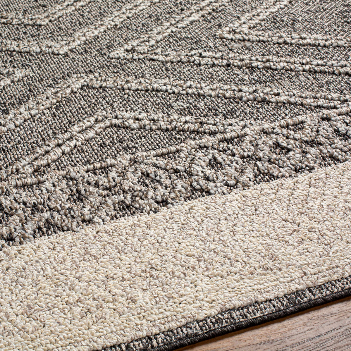 Areli Beige / Brown Outdoor Rug - Clearance