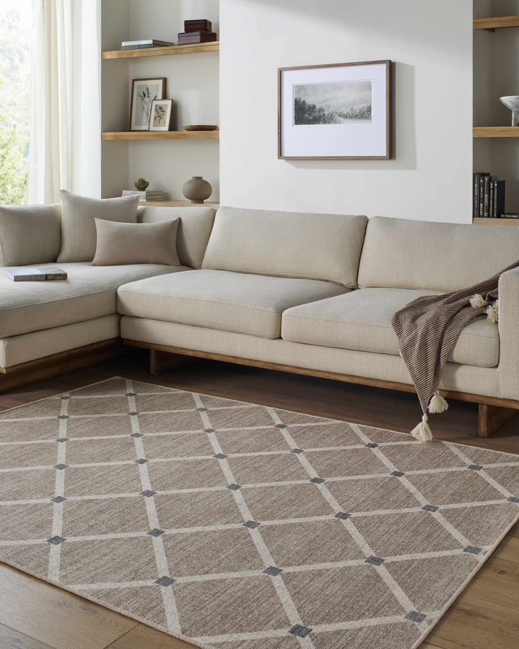 Alpana Washable Wool Area Rug